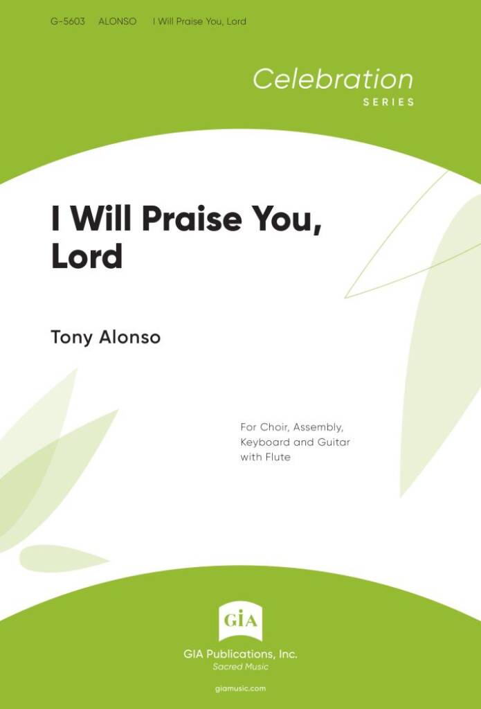 I Will Praise You, Lord